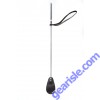 Leather Crop Metal Handle Triple X 12006