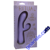 Doc Johnson Ritual Aura Rechargeable G Spot Rabbit Vibrator Silicone