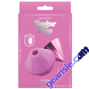 NS Sugar Pop Jewel Air Pulse Vibrator Rechargeable Silicone Pink