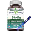 Amazing Formulas Gluten Free Biotin Supplement 10,000 mcg 100 Capsules