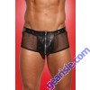 Leather Fishnet Shorts 33-803