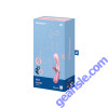 Hot Lover Silicone Warming Bluetooth App Vibrator Pink Satisfyer