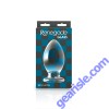 NS Novelties Renegade Glass Bishop Clear Body Safe Butt Plug