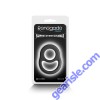 NS Renegade Cradle Black Super Stretchable Silicone Cock Ring