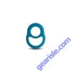 NS Renegade Cradle Super Stretchable Silicone Cock Ring Teal