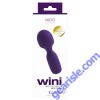 Mini Wand Vibrator Vedo Wini Rechargeable Deep Purple Waterproof