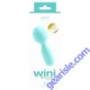Mini Wand Vibrator Vedo Wini Rechargeable Turquoise Waterproof