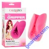 CalExotics The Gripper Beaded Grip Open Sleeve Masturbator