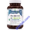 Amazing Flora USDA Certified 60 Tablets Organic Probiotic 30 Billion