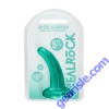 Dildo Non Realistic 4.5" Crystal Turquoise Suction Cup Shots Toys