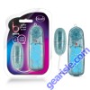 Blush B Yours Glitter Power Bullet Vibrator Blue Waterproof AA Battery