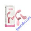 Perks Ex-3 G/C Dual Vibrator Clitoral Stimulator Peach Pink