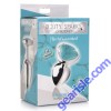 Anal Plug Heart Shaped Booty Sparks Gemstones Turquoise Small