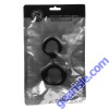 Cock Ring Oxballs 8 Ball Attached Ball Ring Ballstretcher Black