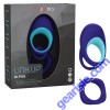 CalExotics Link Up Alpha Vibrating Couples Silicone Cock Ring