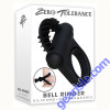 Zero Tolerance Silicone Cock Ring Bell Ringer Black