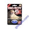 Big Boy 9X Triple Maximum Enhancement Pill for Men 