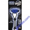 Blue Lips Vibrating Cocktie Silicone Maxx Men