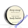 Pure Coconut Vegan Body Butter 6 Oz Deep Steep Premium Beauty