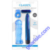 Classix Ultimate Pleasure Couples Kit Blue Slimline Bullet Pipedream