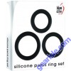 Adam Eve Silicone Penis Ring Set 3 Size Cock Rings