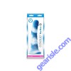 NS Novelties Colours Pleasures Yum Yum 8" Dildo Blue Realistic Dong
