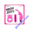 Pipedream Silicone Neon Vibrating Couples Kit Pink Bullet Cock Ring