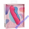 CalExotics Pixies Curvy Liquid Silicone Waterproof Mini Vibrator