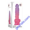 Adam Eve's First Blush Dildo Suction Cup Silicone Flashy