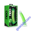 Blush Neo Elite Glow In The Dark Silicone Dildo Neon Green