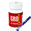 GRO Get Bigger All Natural Enhancement 3 Pill Bottle 