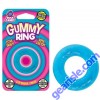 Rock Candy Gummy Ring Blue Cock Ring