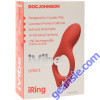 Doc Johnson Ivibe Select Vibrating Silicone Cock Iring Coral