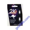 Kangaroo 2K White Extra Strong Man Enhancement 2 Pills Pack