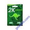Kangaroo 2K  Green Male Enhancement Pill Double Pack