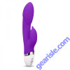 Selfie Kiss Purple Vibrator Intimate Toy Waterproof Rechargeable Silicone