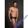 Luca Men's Star Open Back Brief Mid Rise Sheer