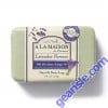 A La Maison Lavender Flower Natural Moisturizing Bar Soap 8.8 Oz