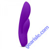 Selfie Leaf Vibrator Purple Intimate Waterproof Rechargeable Silicone