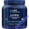 Life Extension Lecithin Powder Non GMO 97% Phosphatides De-Oiled 454G