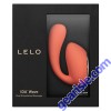 Lelo Ida Wave Coral Red Dual Stimulation App Controlled Vibrator