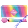 Le Wand Limited Edition Vibrator Rainbow Petite Silicone Rechargeable