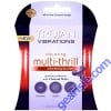 Trojan Multi Thrill 3 in 1 Vibrating Bullet Enhancer, Experience Pleasure