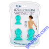 Cloud 9 Health & Wellness Teal Nipple Clitoral Massager Suction Kit