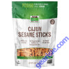 NOW Foods Cajun Sesame Sticks 9 oz.