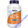 NOW Foods Cod Liver Oil 650mg 250 Softgels