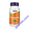 NOW Foods Fenugreek 500mg 100 Veg Capsules