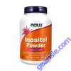Now Inositol Powder Support Cellular Health Naturally 8 Oz