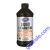 NOW Foods L-Carnitine Liquid 1000mg Citrus 16 fl oz