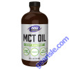 NOW Foods MCT Oil Liquid in Glass Bottle 16 fl oz